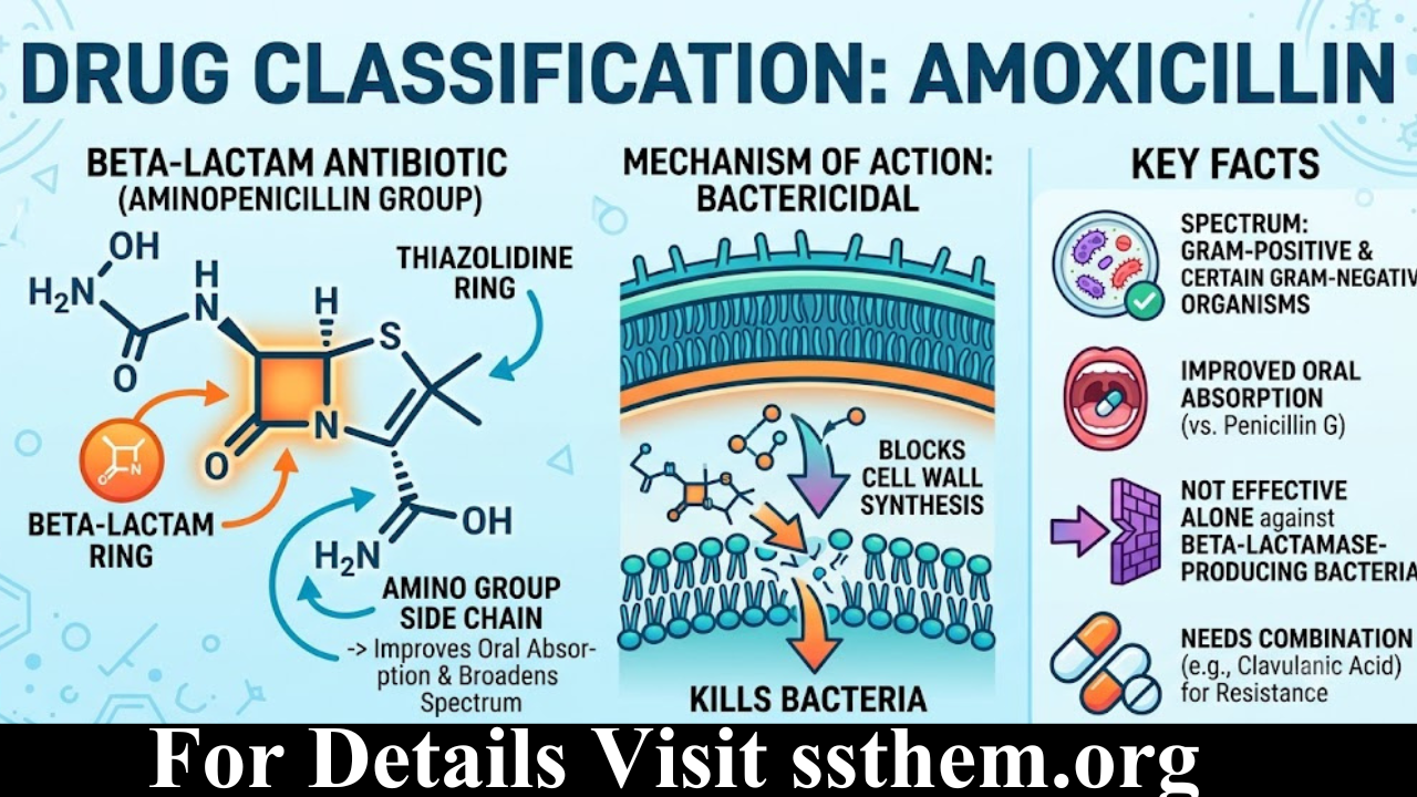 Drug Classification of Amoxicillin 
