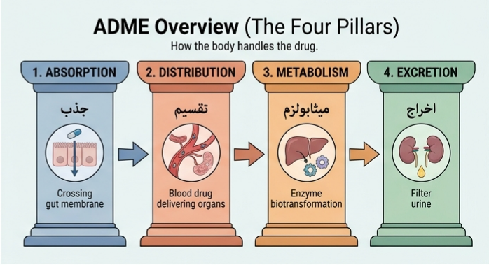 The Four Pillars of Pharmacokinetics: ADME