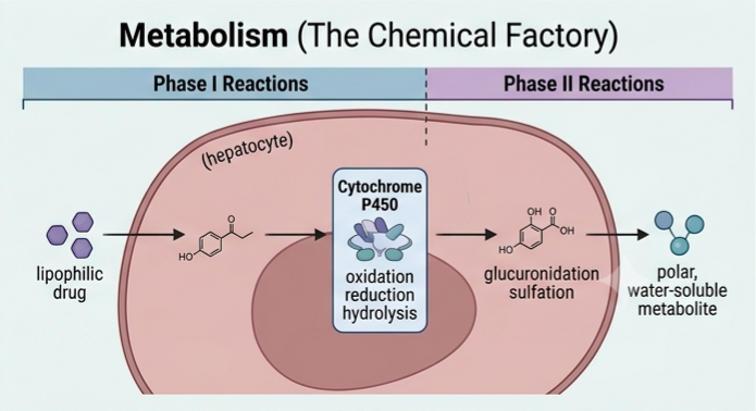 Drug Metabolism: The Body's Chemical Factory