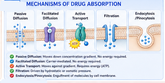 Drug Absorption and Metabolism 