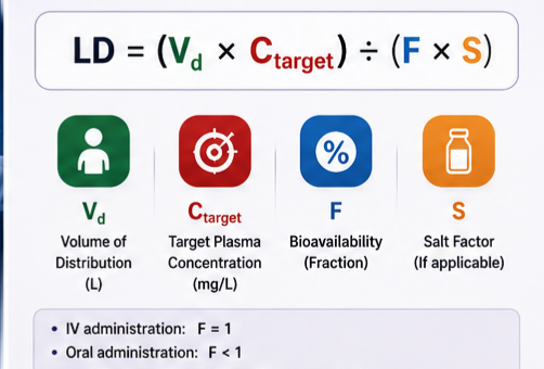 Loading Dose Formula and Mathematics
