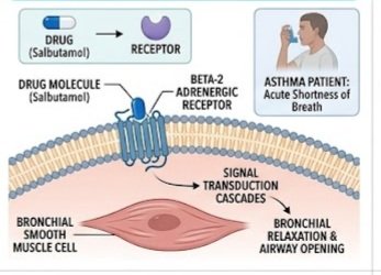Drug Receptors and Asthma Treatments 