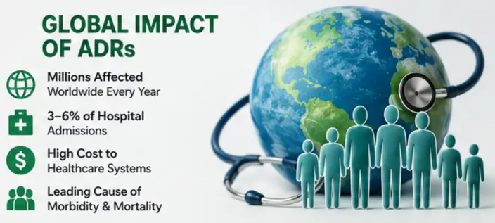 Global facts for Adverse Drug Reactions