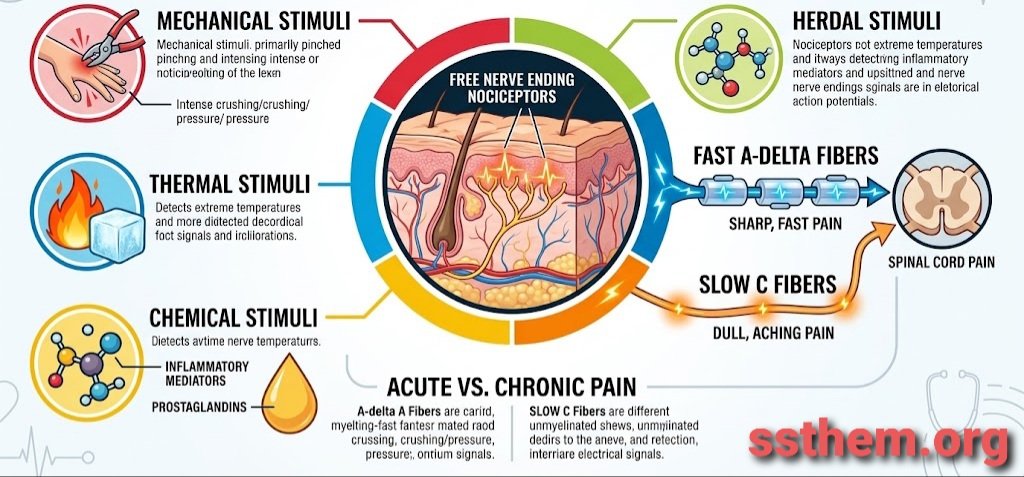 What Is Pain and How Body Detect Pain signal