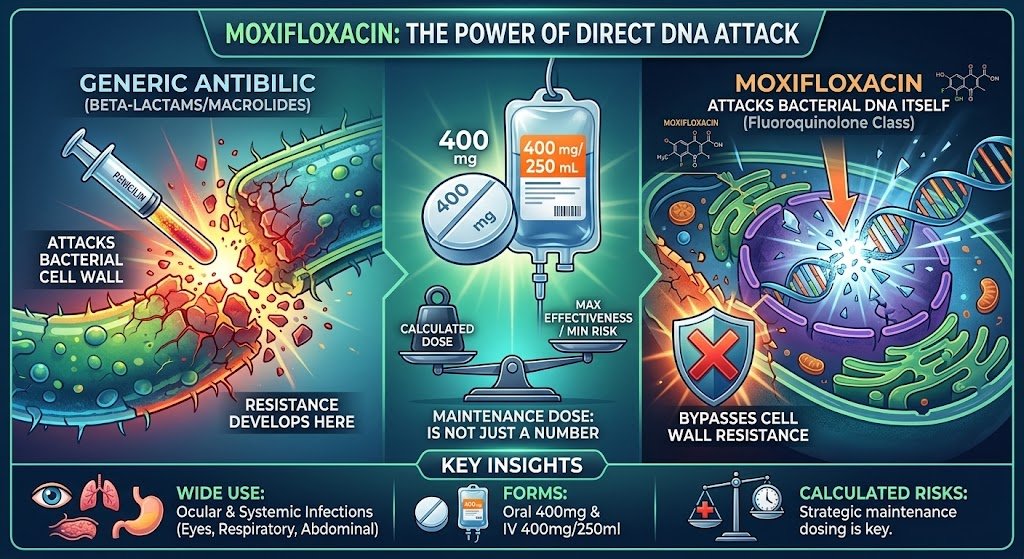 Moxifloxacin Life-Saving Antibiotic