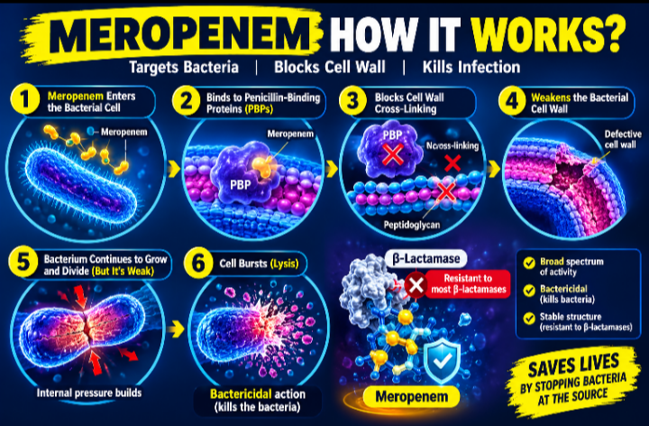 Meropenem Uses