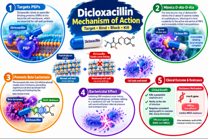 Dicloxacillin Uses and Side Effects