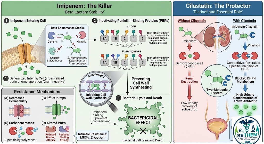 The Imipenem + Cilastatin Story,
Imipenem Cilastatin, Imipenem Cilastatin Injection, Imipenem Cilastatin Uses, Imipenem Cilastatin Side Effects, Imipenem Cilastatin Dosage, Imipenem Cilastatin Mechanism of Action,