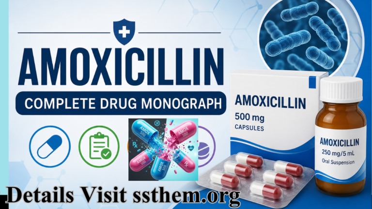 Amoxicillin, Dosage & Side Effects Guide 2026 Complete Drug Monograph