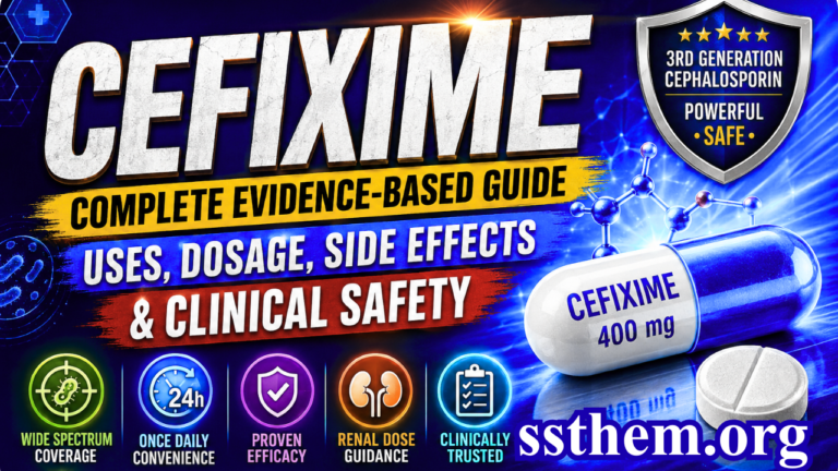7 powerful clinical secrets of cefixime Every Doctor Must Know for Powerful Infection Control