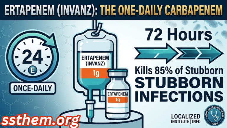 Ertapenem (Invanz) Antibiotic 8 Life-Saving Secrets for Stubborn Bacterial Infections
