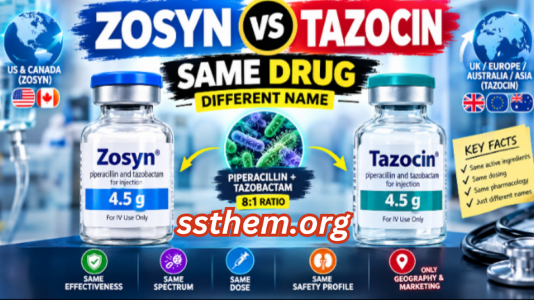 Zosyn vs Tazocin 6 Shocking Truths About the Same Antibiotic With Two Names