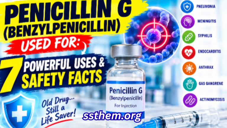 Penicillin G (Benzylpenicillin) Used For 10 Powerful Uses, Side Effects & Clinical Facts