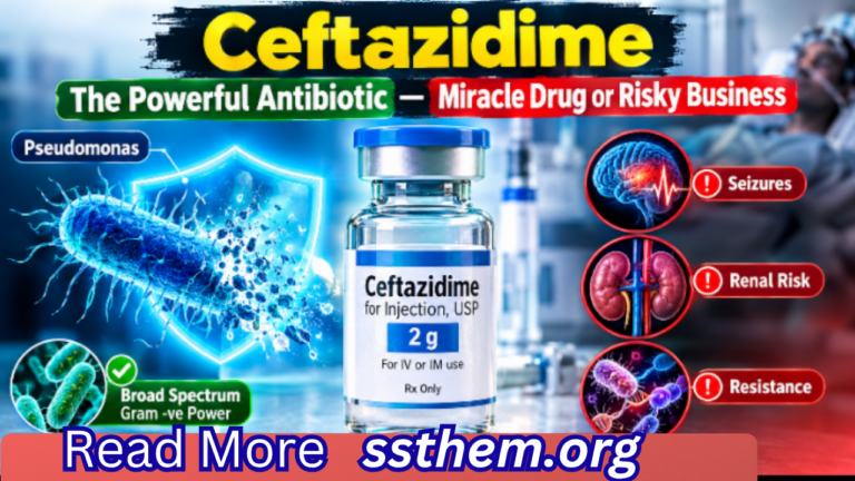 Miracle Drug or Risky Business  The Untold Story of Ceftazidime 2026