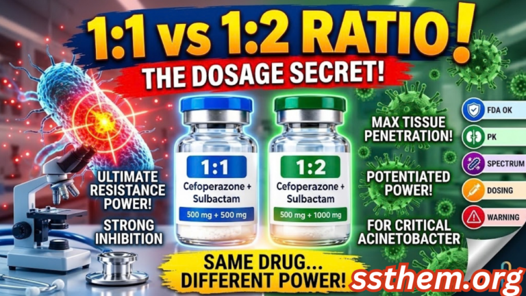 The 1:1 vs 1:2 Dosage Secret Behind Cefoperazone + Sulbactam’s Power That Changes Everything