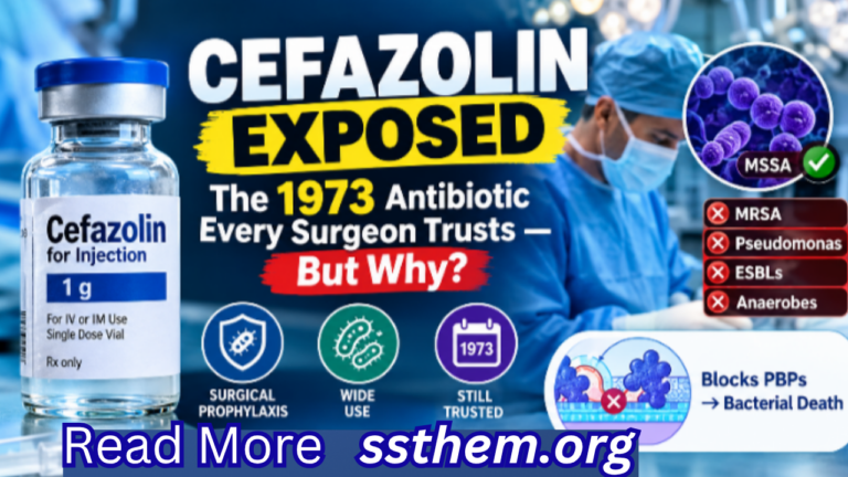 Cefazolin Exposed 10 Powerful Facts, Shocking Myths & Life-Saving Surgical Truths