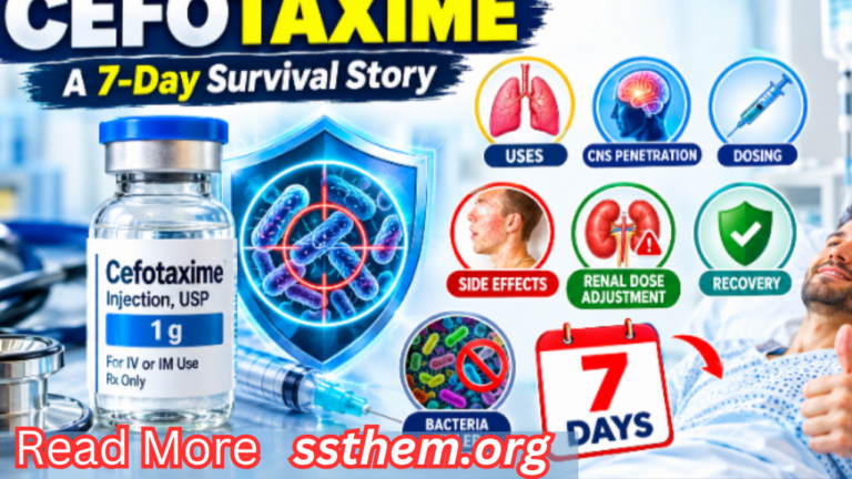 The Truth About Cefotaxime  A 7-Day Survival Story That Changes Everything
